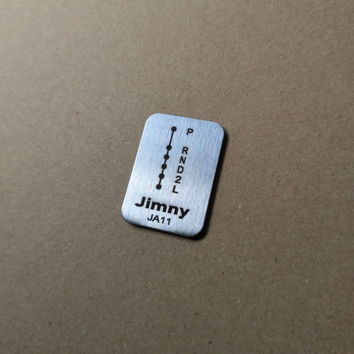 Amazon.co.jp: Jimny ジムニー JA11 シフトパターンプレート 3速